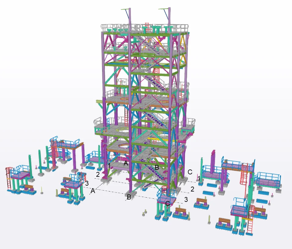 The same structure from a second angle